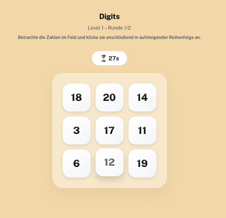 Digits Screenshot